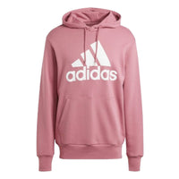 adidas Essentials French Terry Big Logo Hoodie 'Pink White' IX0145