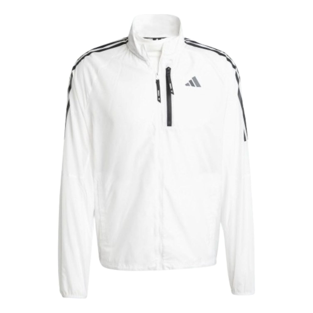 adidas Own the Run 3-Stripes Packable Jacket Asia Sizing 'White' JD7760