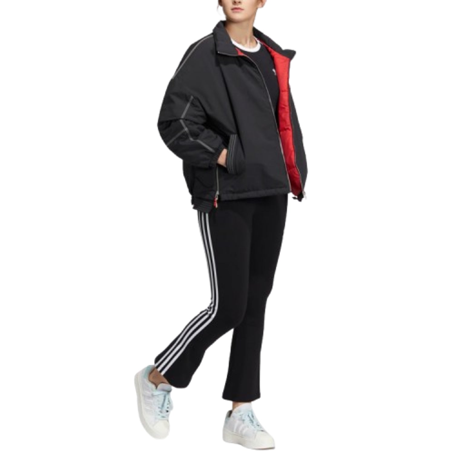 (WMNS) adidas Padded Jacket Asia Sizing 'Black' IM1702
