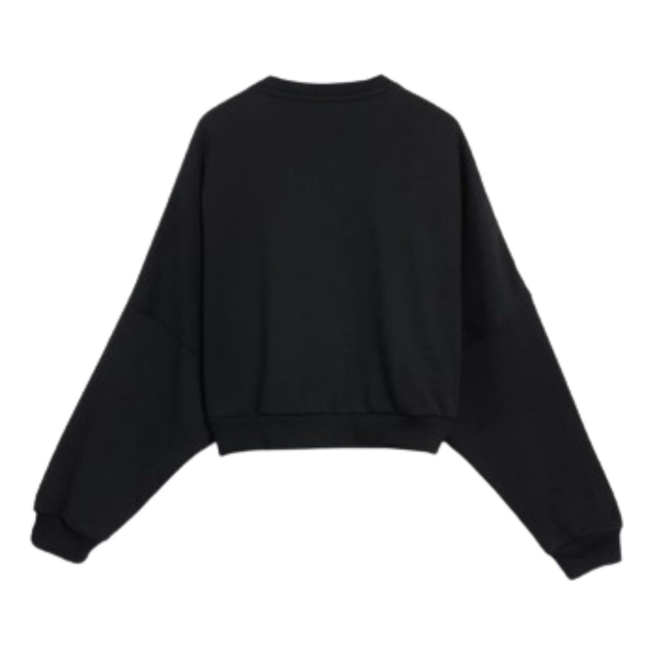 (WMNS) adidas Adibreak Cropped Sweatshirt Asia Sizing 'Black White' JD0189