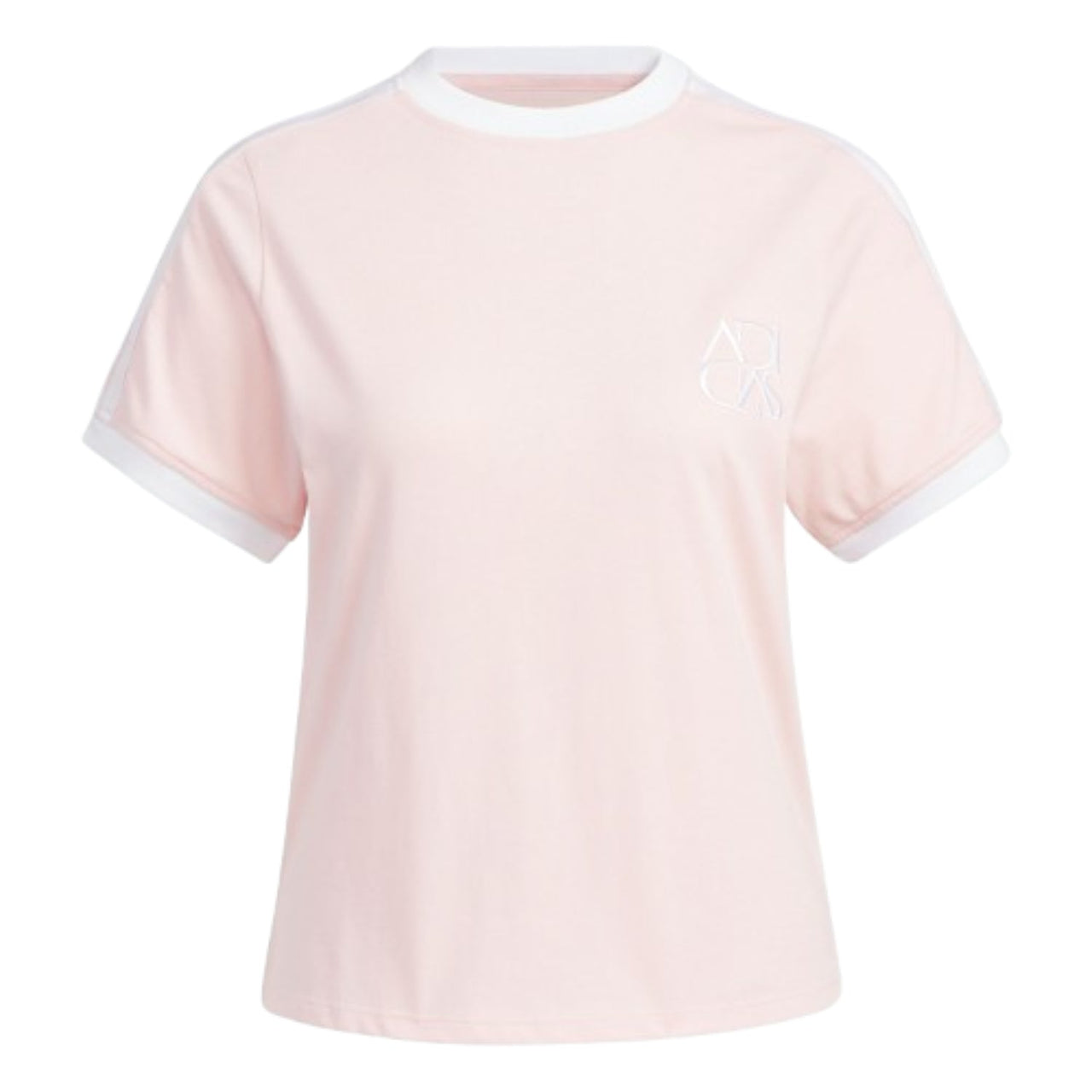 (WMNS) adidas Dance Sport T-Shirt Asia Sizing 'Pink White' JY7628