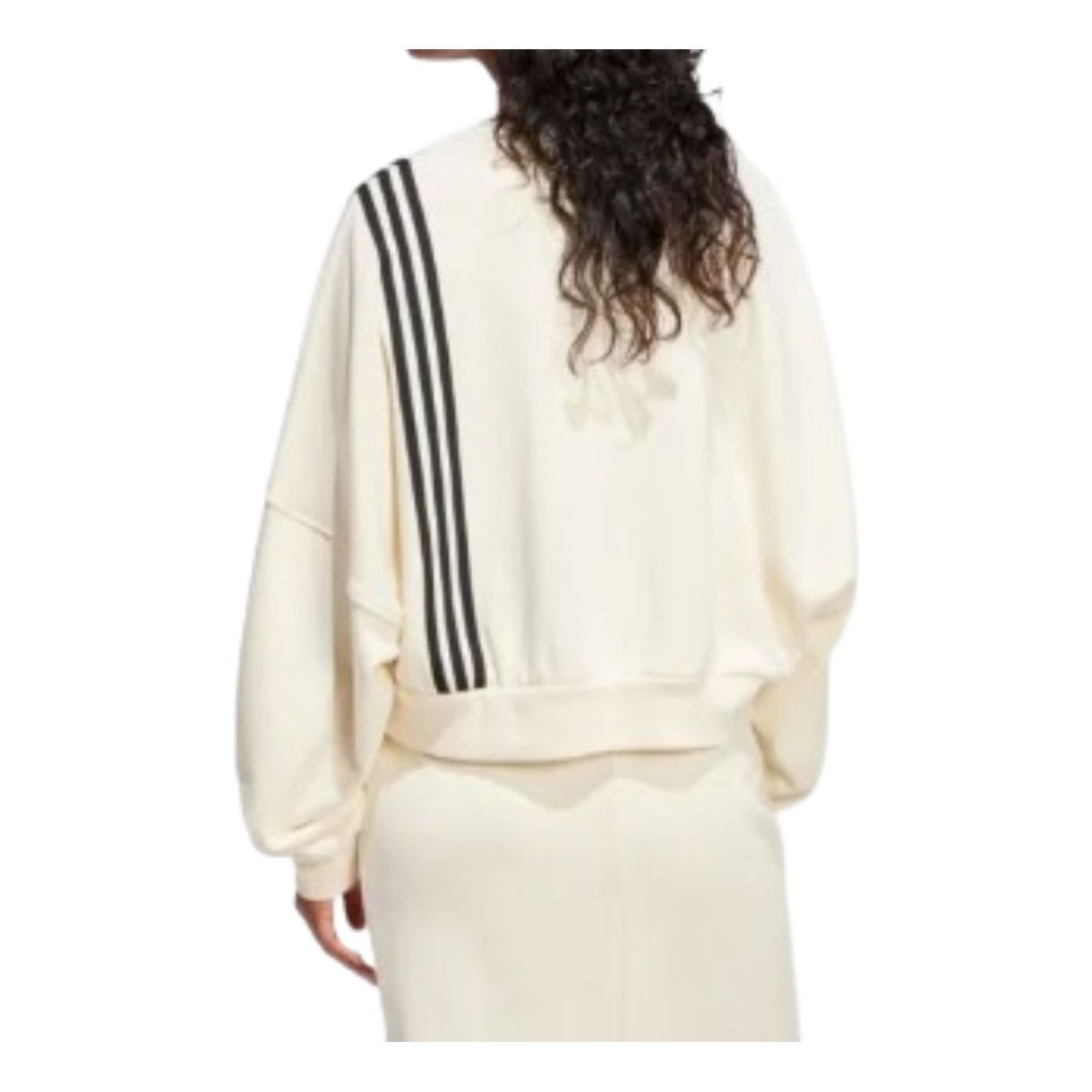 (WMNS) adidas Adibreak Cropped Sweatshirt Asia Sizing 'White' JD0084