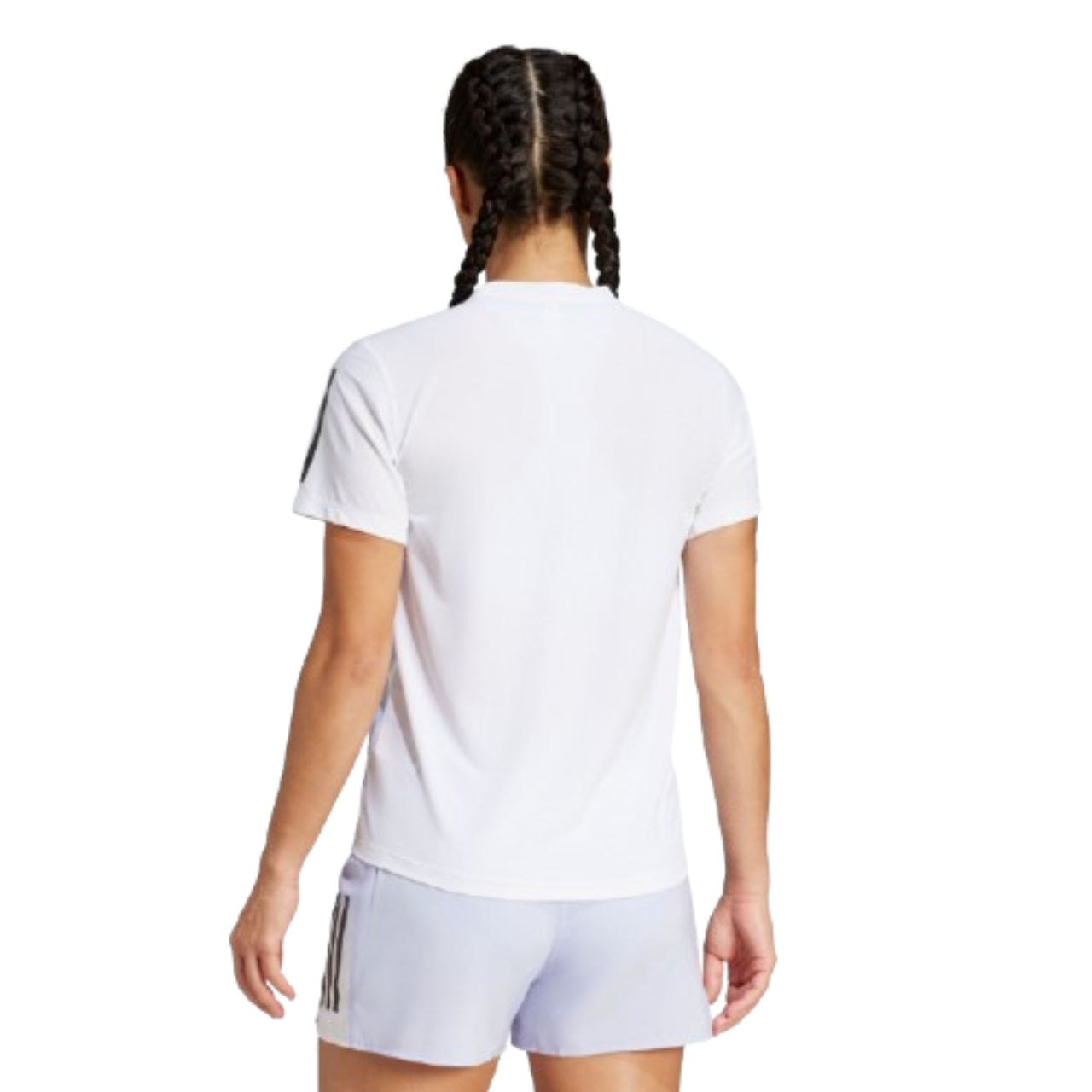 (WMNS) adidas Own the Run CLIMACOOL Colorblock T-Shirt Asia Sizing 'White' JC9889