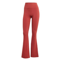 (WMNS) adidas All Me Flare Leggings Asia Sizing 'Red' JI8351