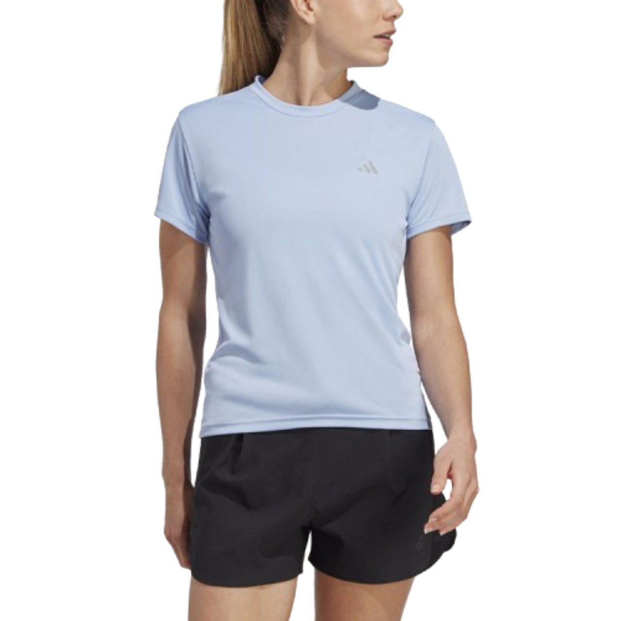 (WMNS) adidas Run It T-Shirt 'Blue' HZ0108