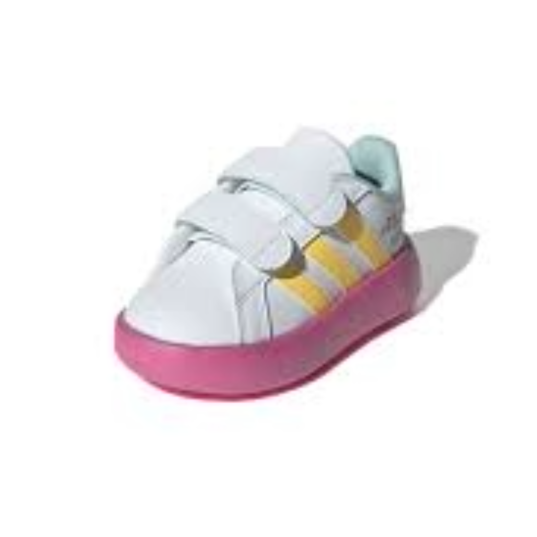 (TD) adidas Grand Court Tennis Minnie 'White Pink' ID8018