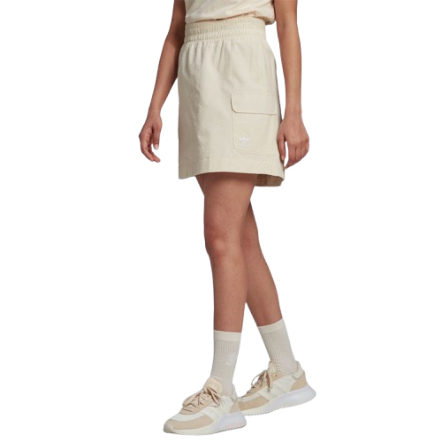 (WMNS) adidas Adicolor Classics Poplin Skirt Asia Sizing 'White' HL9303