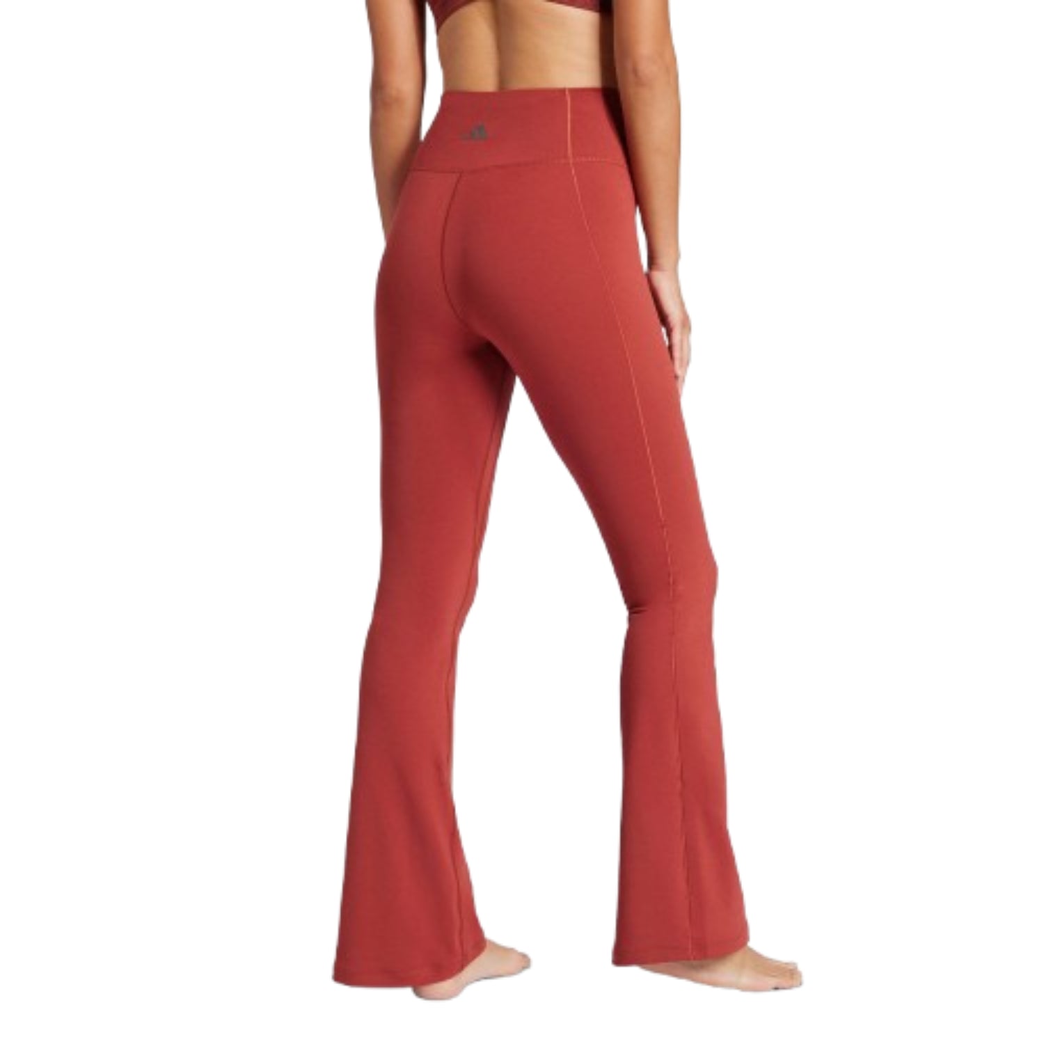 (WMNS) adidas All Me Flare Leggings Asia Sizing 'Red' JI8351