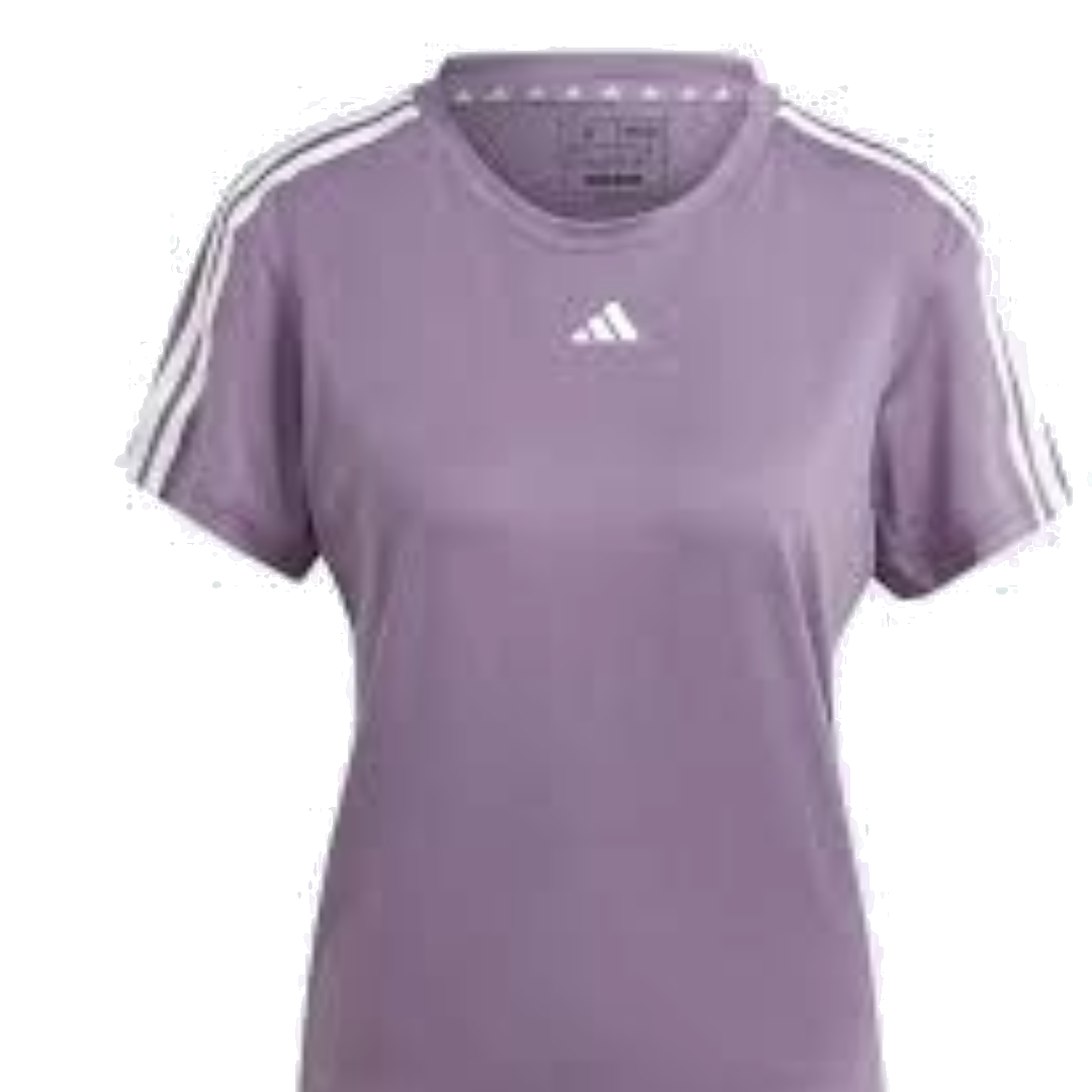 (WMNS) adidas AEROREADY Train Essentials 3-Stripes T-Shirt Asia Sizing 'Purple' HZ5692