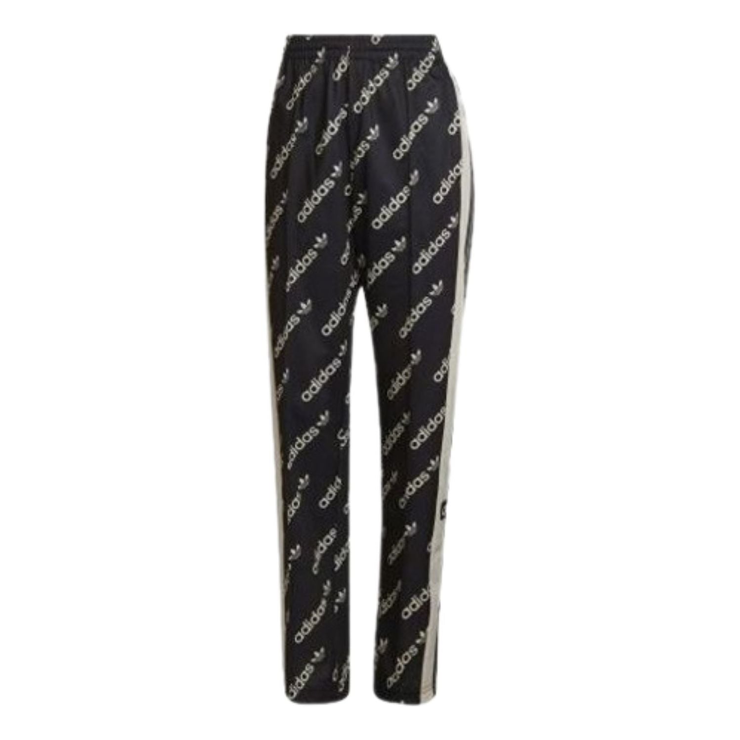 (WMNS) adidas Adibreak Pants Asia Sizing 'Black White' HM4883