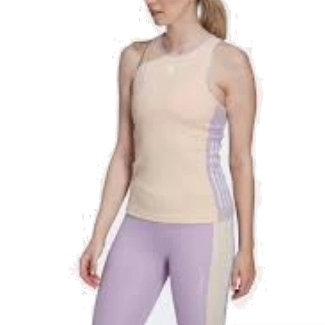 (WMNS) adidas Hyperglam Tank Top Asia Sizing 'Beige' HZ6953