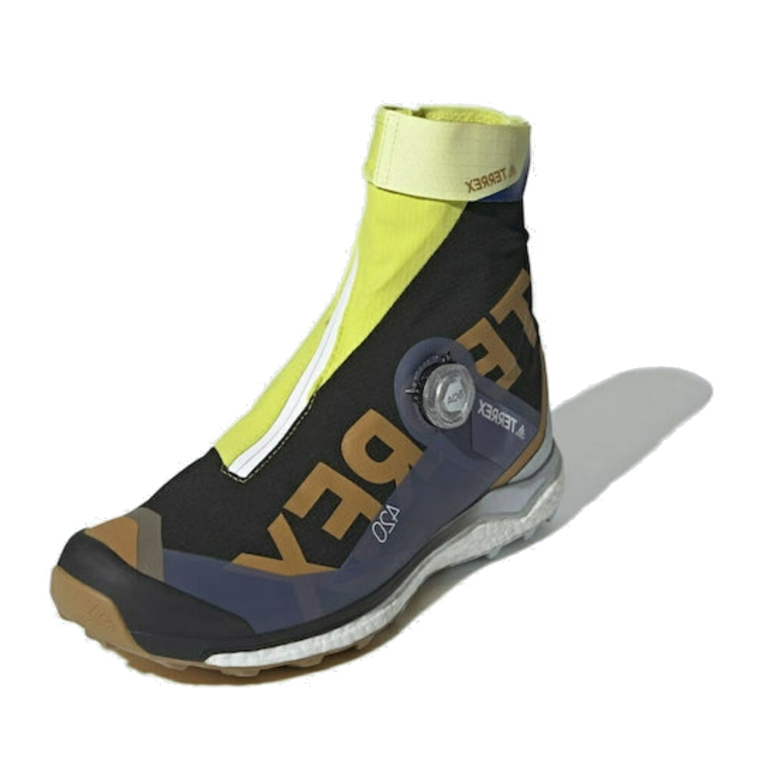 adidas Terrex Agravic Tech Pro Trail 'Black Yellow' G55455
