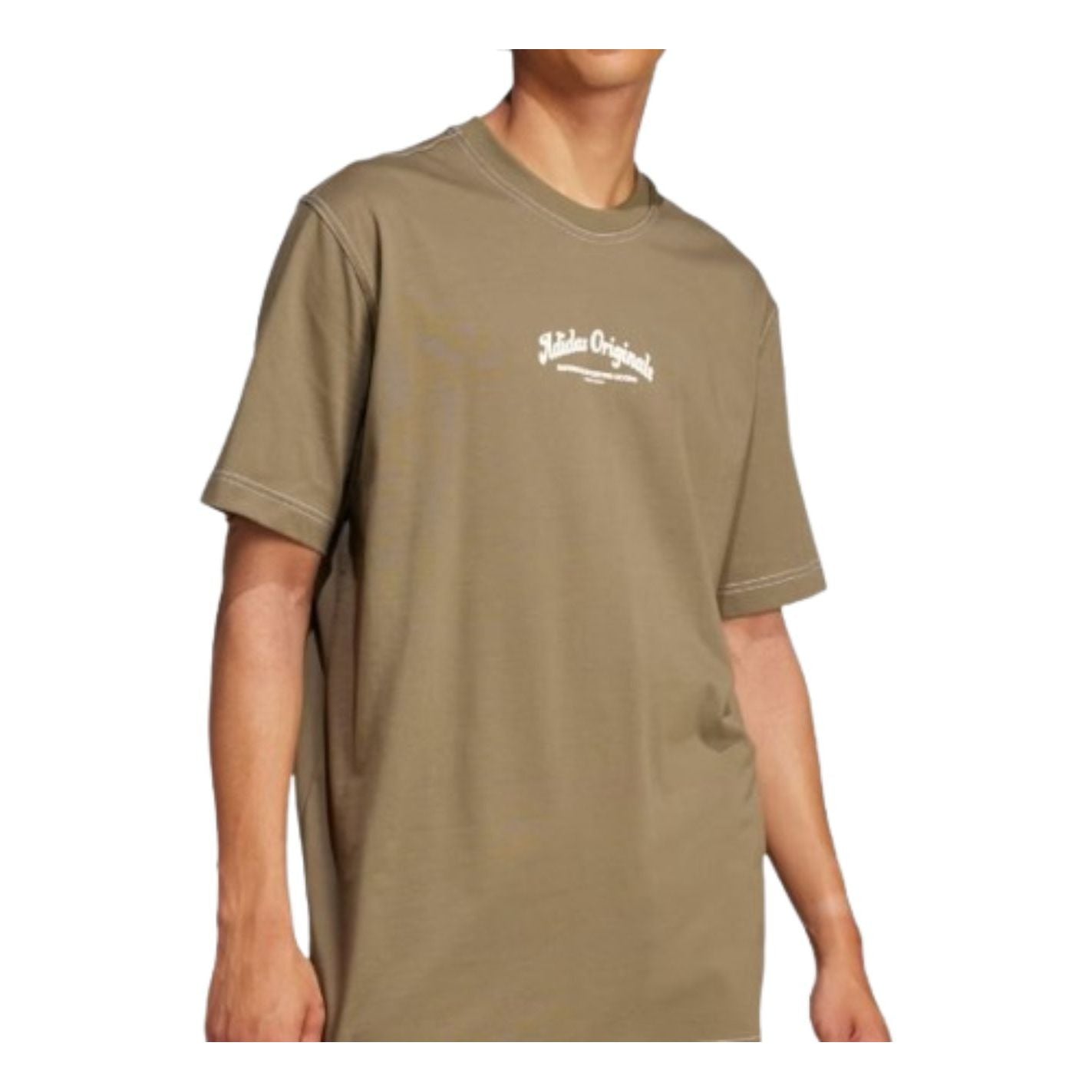 adidas Wabash T-Shirt Asia Sizing 'Olive Green' JP4476