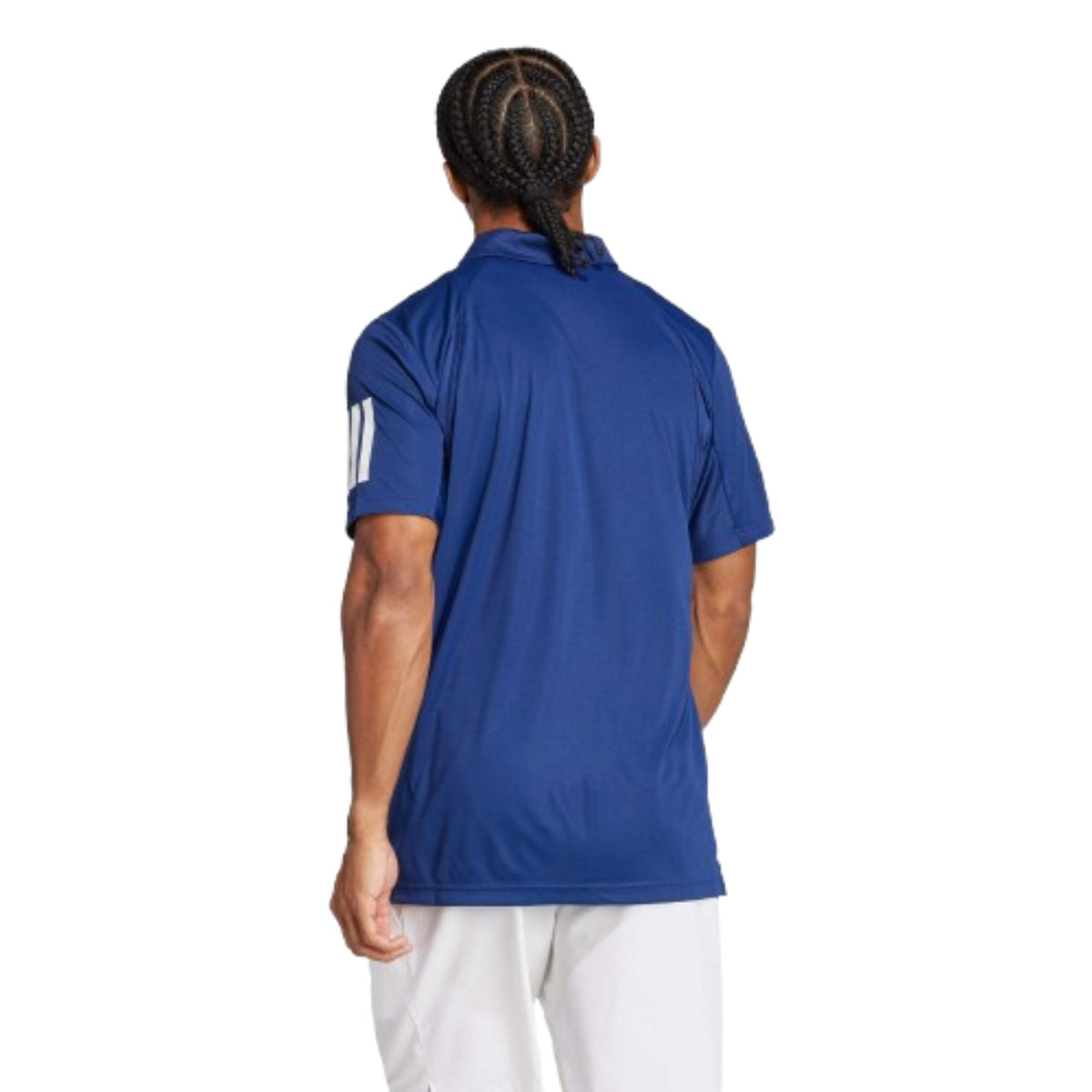 adidas Club Tennis 3-Stripes Polo Shirt Asia Sizing 'Blue White' JN9006