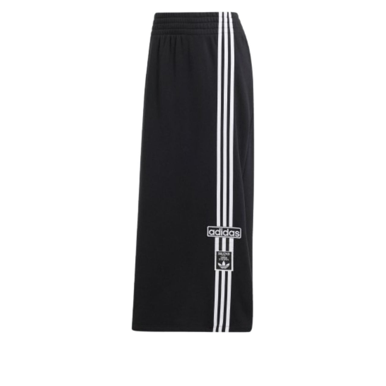 (WMNS) adidas Adibreak Maxi Skirt Asia Sizing 'Black White' JC8538