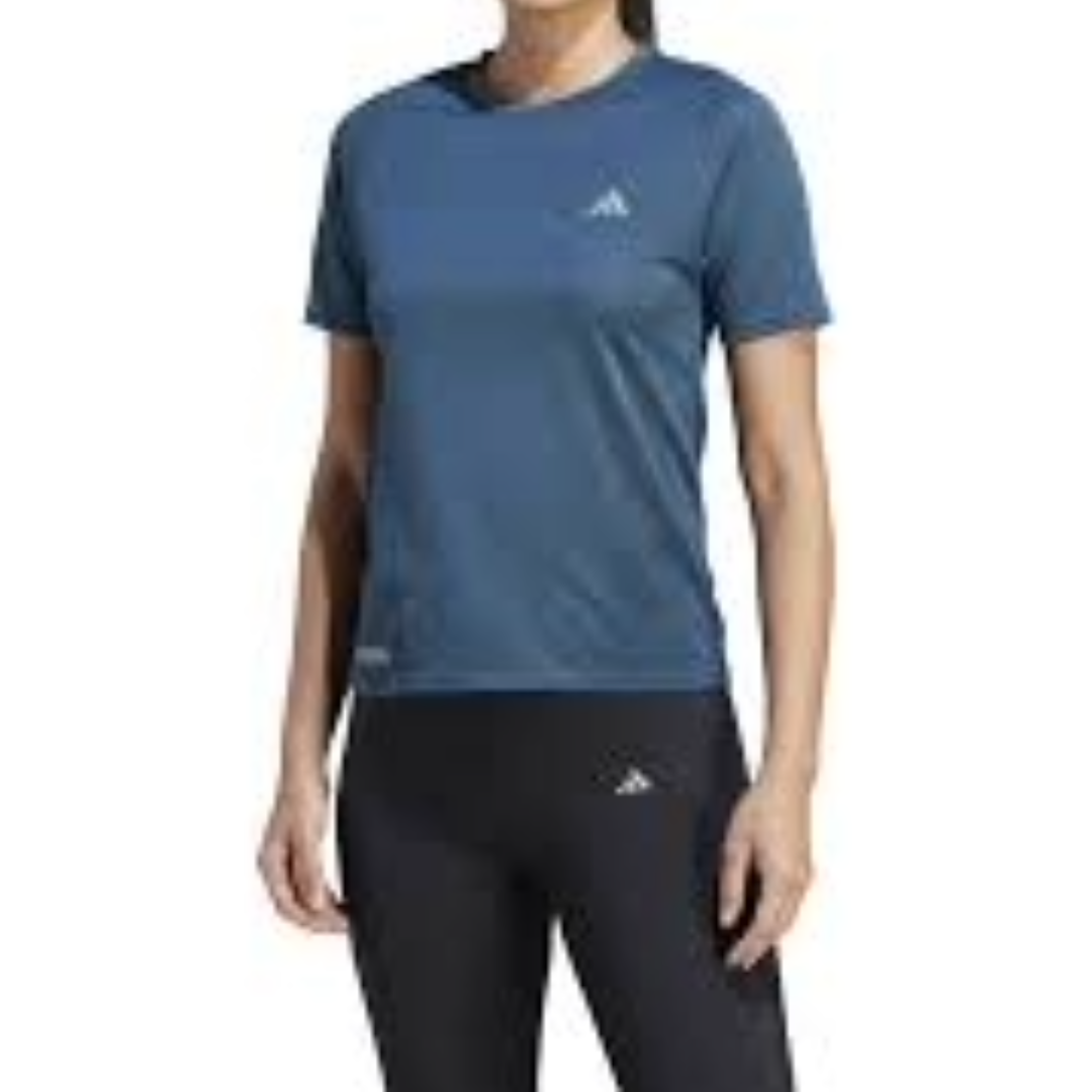 (WMNS) adidas Ultimate Knit T-Shirt Asia Sizing 'Teal' IM1864