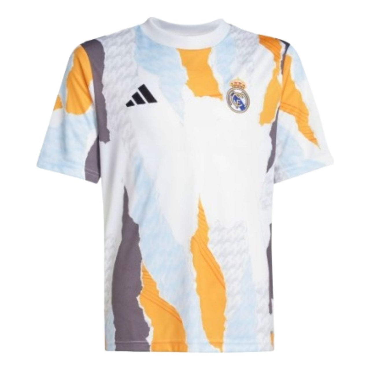 (GS) adidas Real Madrid 24/25 Pre-Match Jersey Asia Sizing 'White' JJ3491