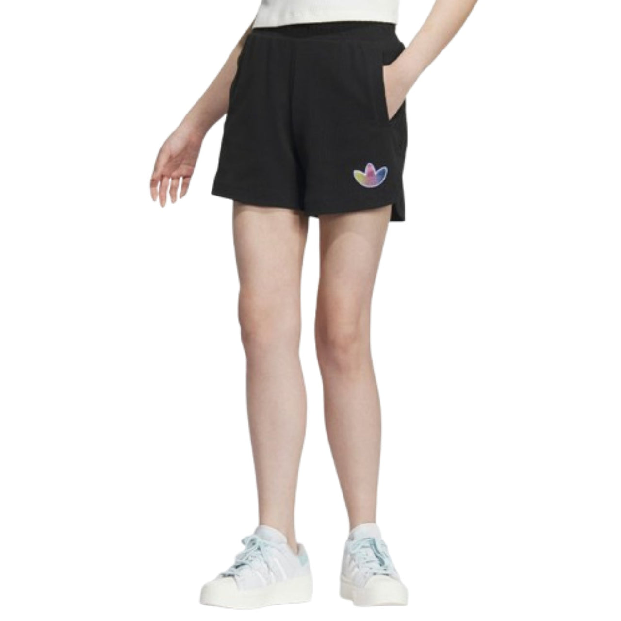 (WMNS) adidas LT Shorts Asia Sizing 'Black' IK8624