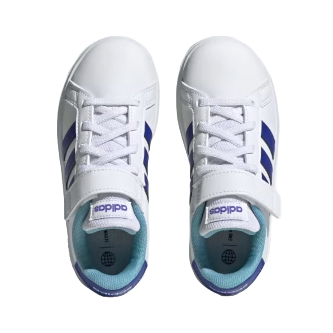 (GS) adidas Grand Court 2.0 'White Blue' HP8915