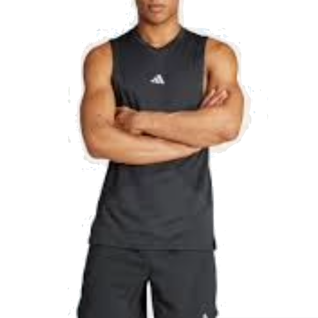 adidas Designed for Training Workout HEAT.RDY Tank Top Asia Sizing 'Black' IS3708