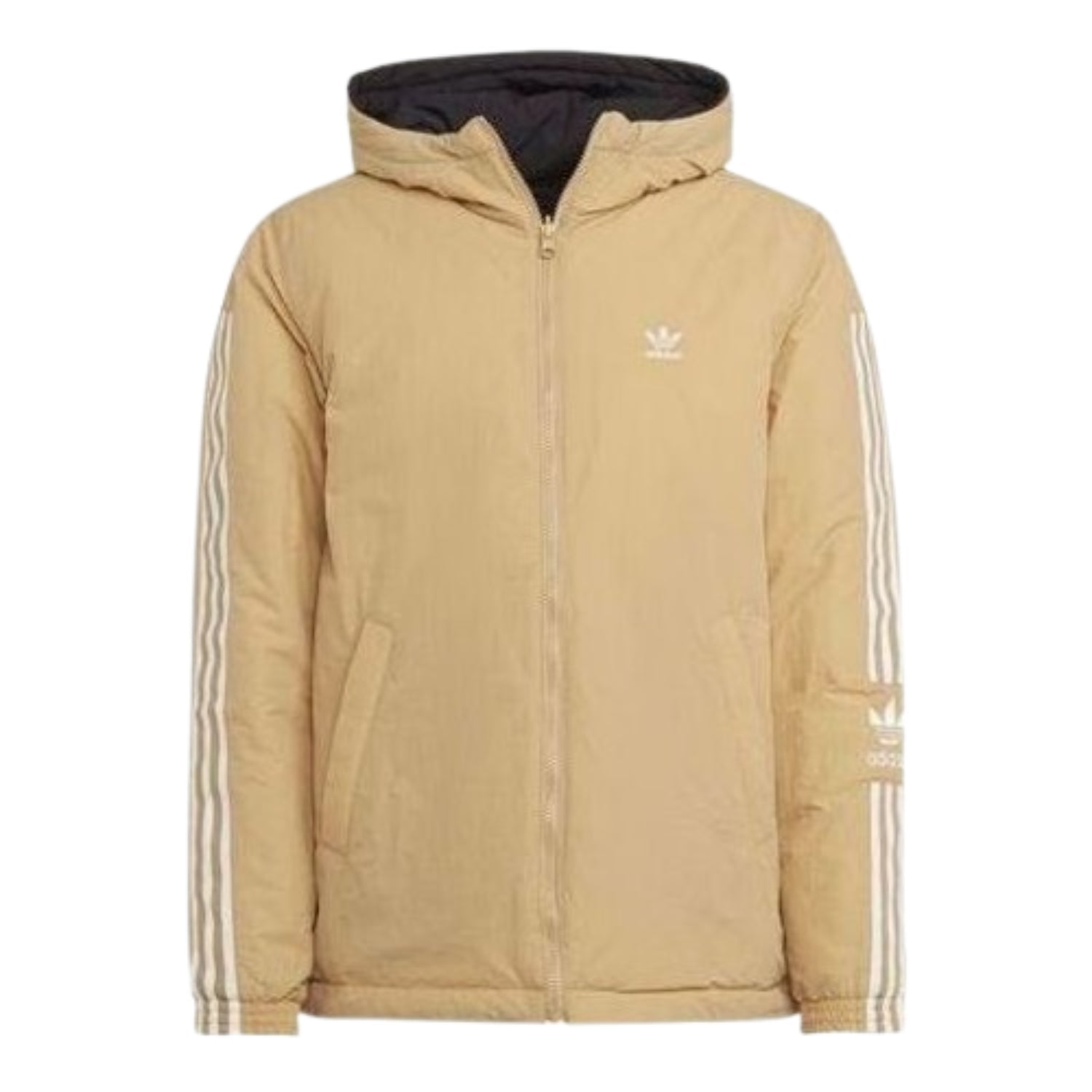 adidas Lock-up Padded Jacket Asia Sizing 'Beige' H14122
