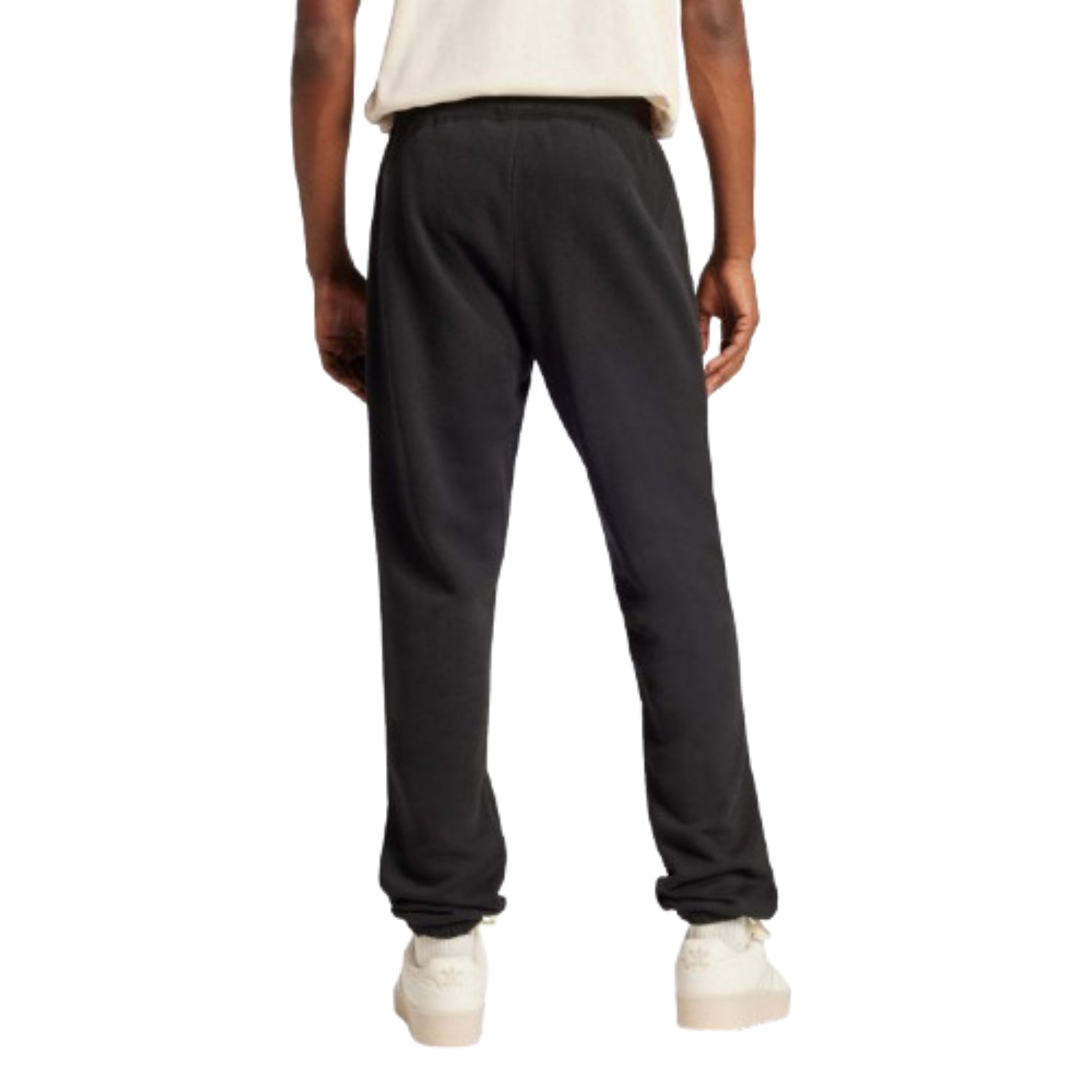 adidas Trefoil Essentials French Terry Pants Asia Sizing 'Black' JD2422