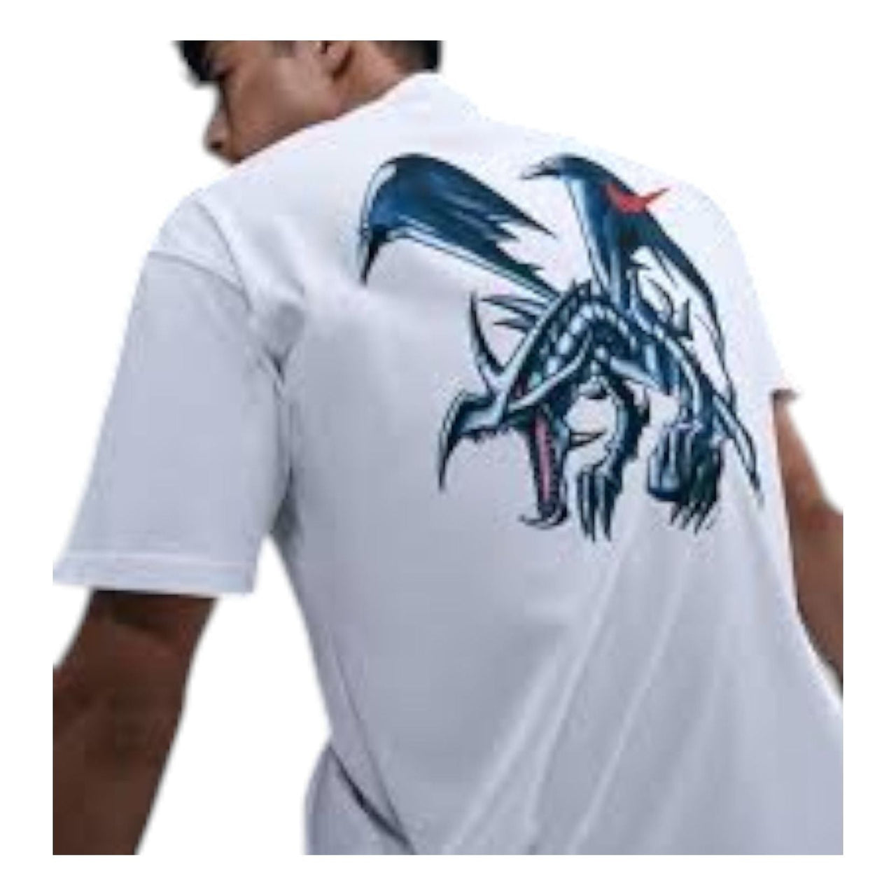 Nike x Yu-Gi-Oh! Solo Swoosh T-Shirt 'White' IO7985-100
