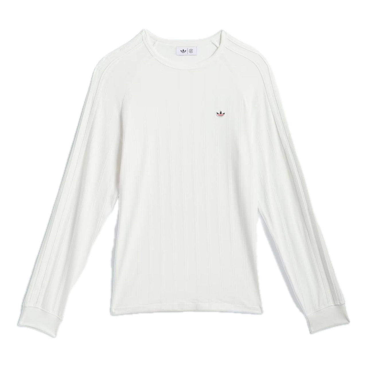 adidas x CLOT Long Sleeve Ribbed T-shirt 'Core White' JC8171