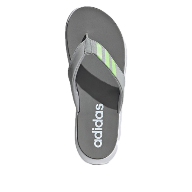 adidas Comfort Flip-Flops Asia Sizing 'Grey Green Spark' IF0811
