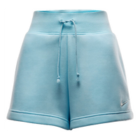 (WMNS) Nike Sportswear Phoenix Fleece High-Waisted Loose Shorts 'Glacier Blue Sail' FD1409-474