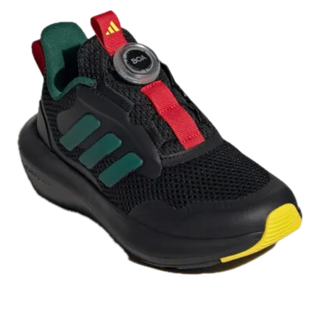 (PS) adidas Fortarun 3.0 Boa 'Black Red' JI2197