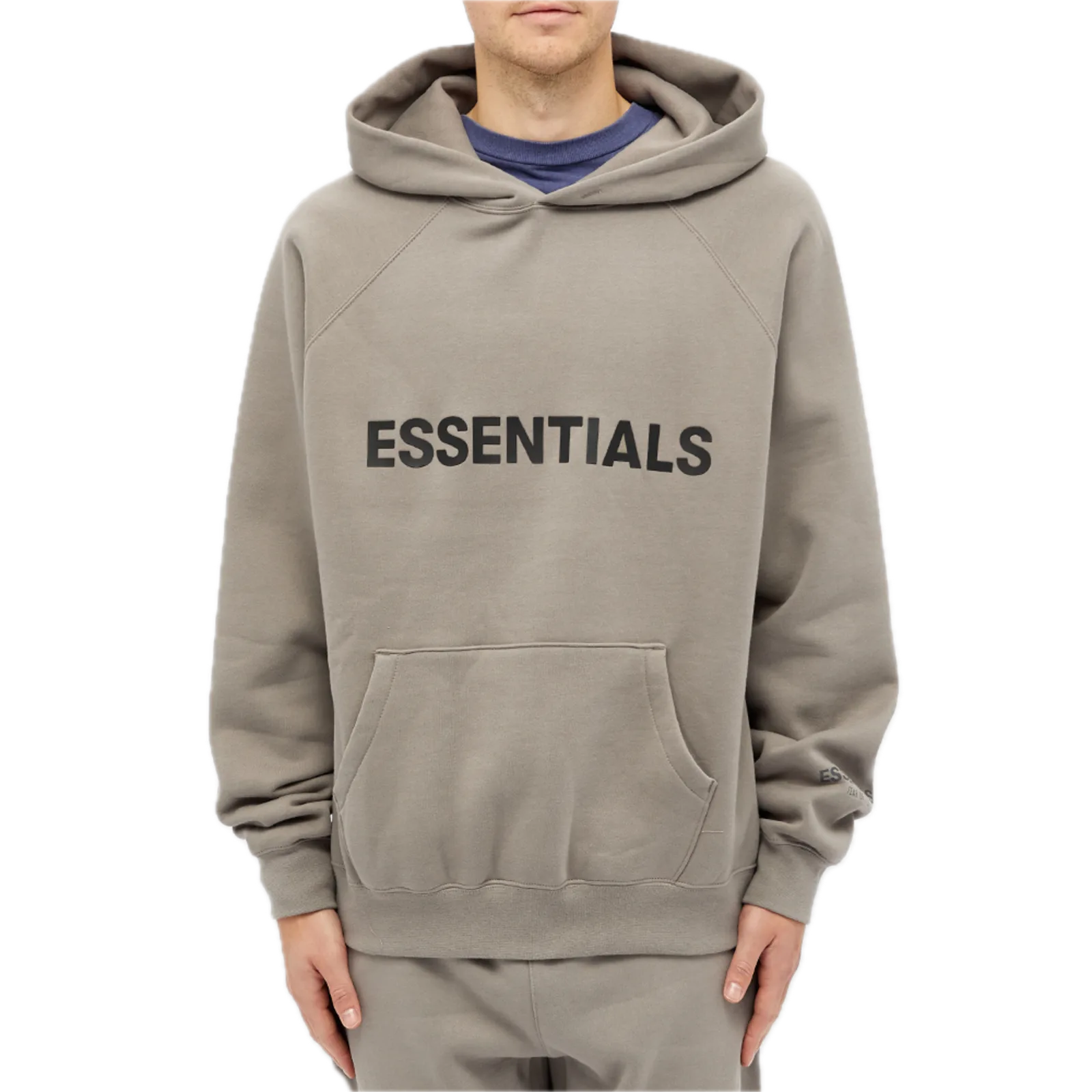 Fear of God Essentials Hoodie 'Grey Flannel' 192SP202005F