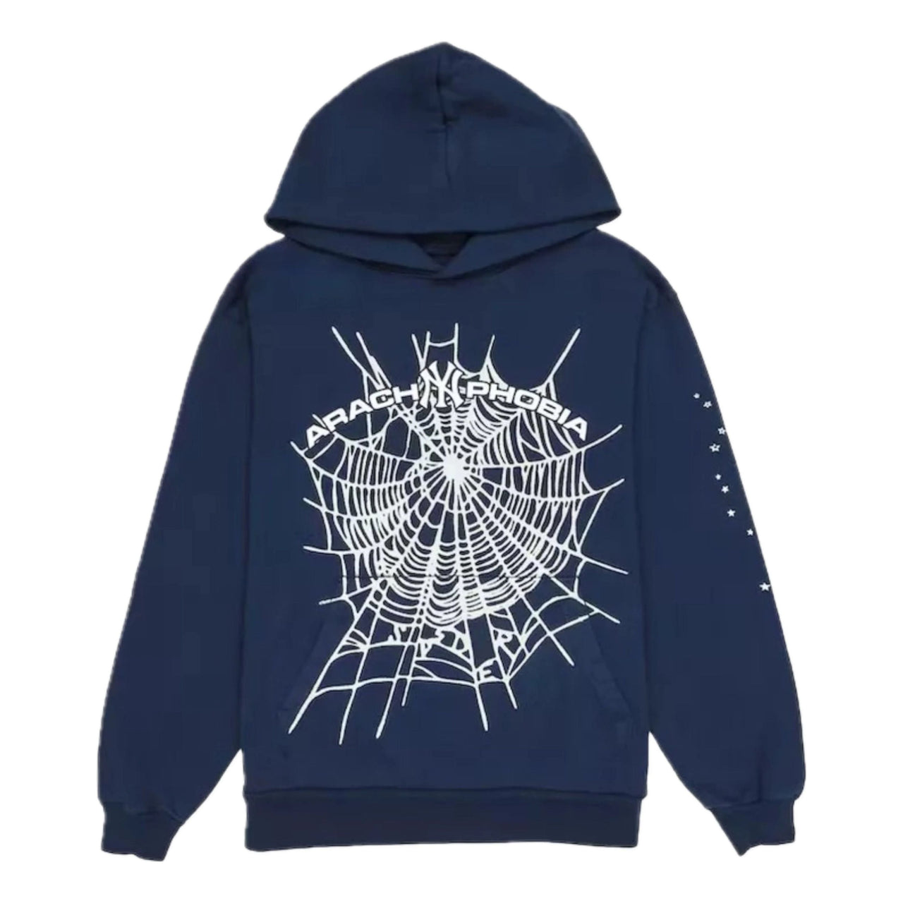Sp5der Arach NY Phobia Hoodie 'Navy' SP5-NAVNY-HD