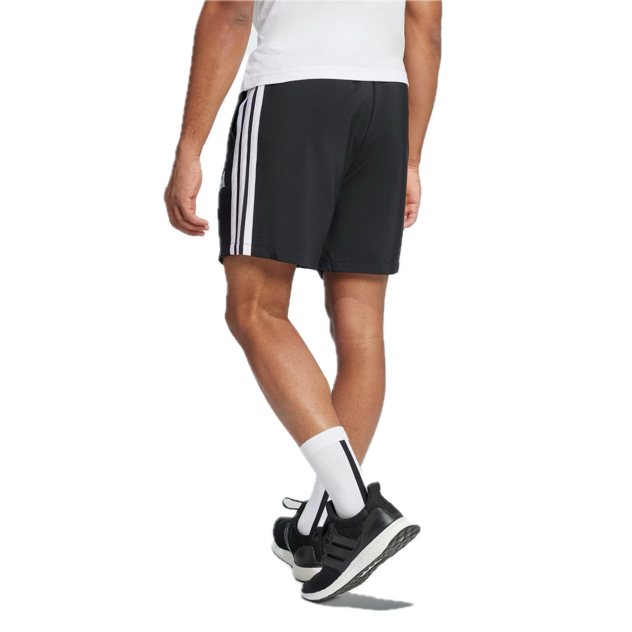 adidas Essential 3-Stripes Chelsea Shorts 'Black' JE6436