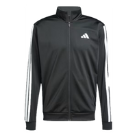 adidas 3-Stripes Tricot Regular Track Jacket 'Black' JI8816