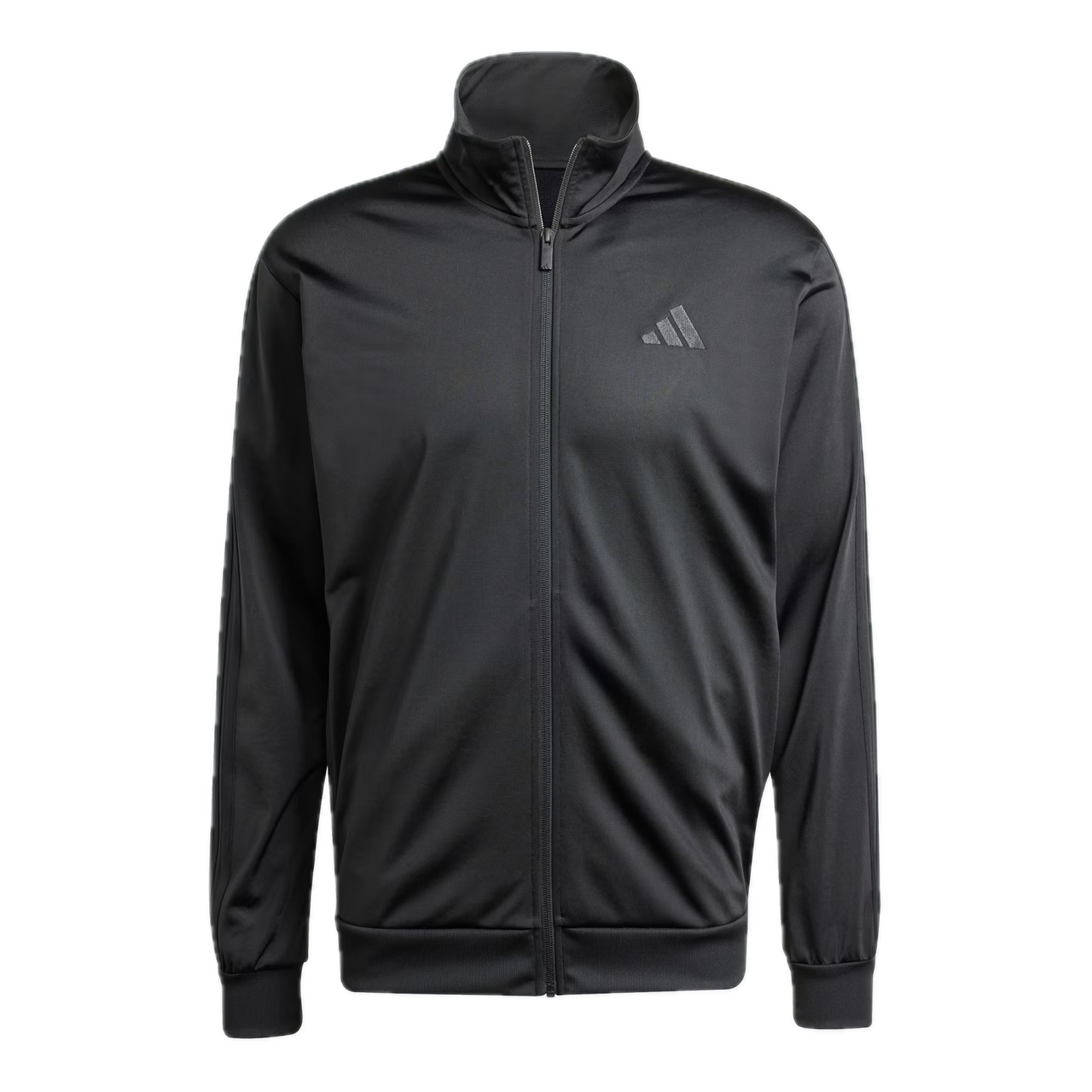 adidas 3-Stripes Tricot Regular Track Jacket 'Black' JI8818