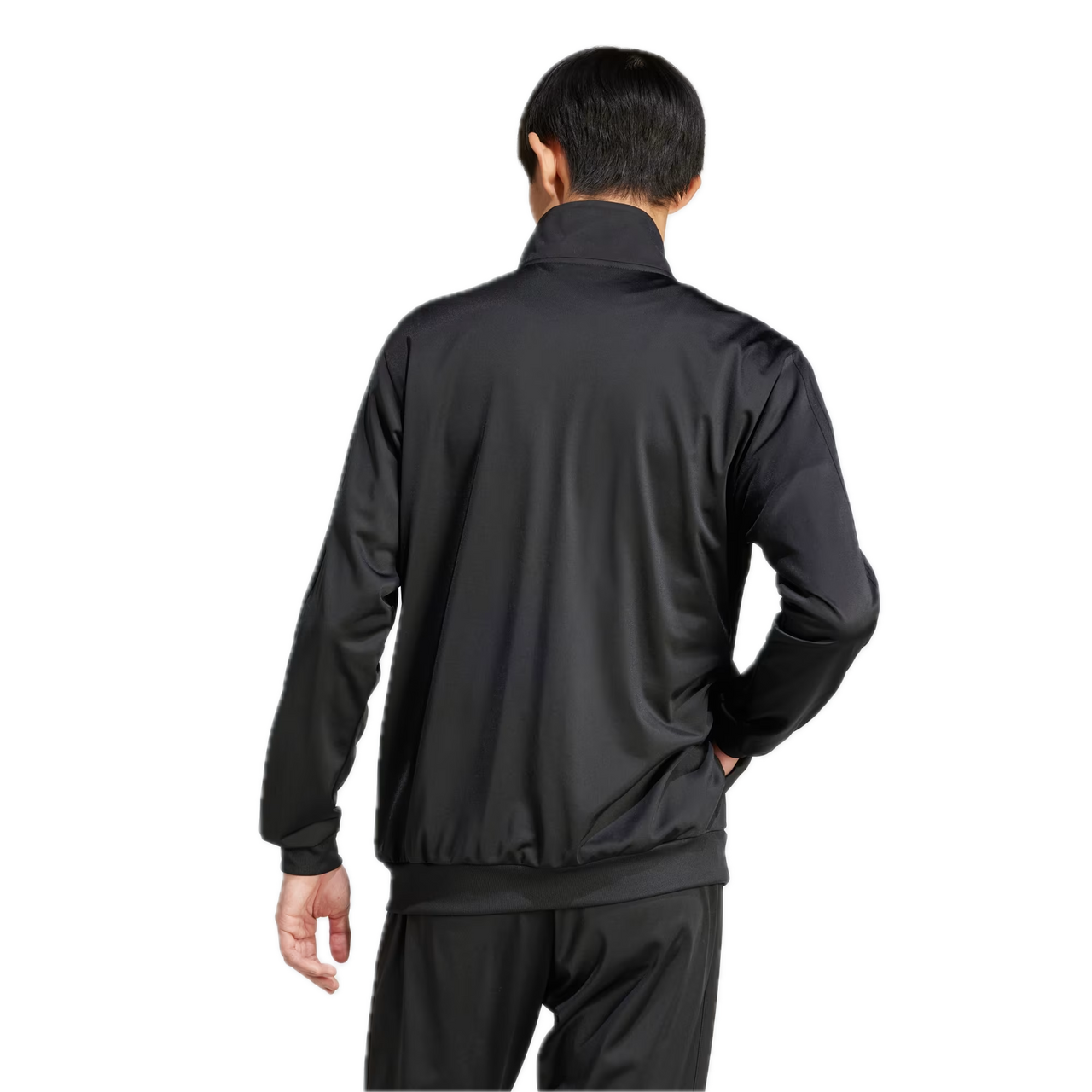 adidas 3-Stripes Tricot Regular Track Jacket 'Black' JI8818