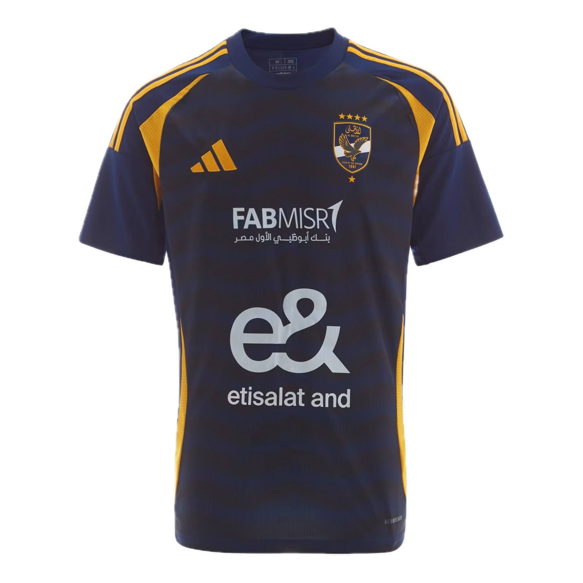 adidas Al Ahly SC 24 Away Jersey Asia Sizing 'Blue' JK2254