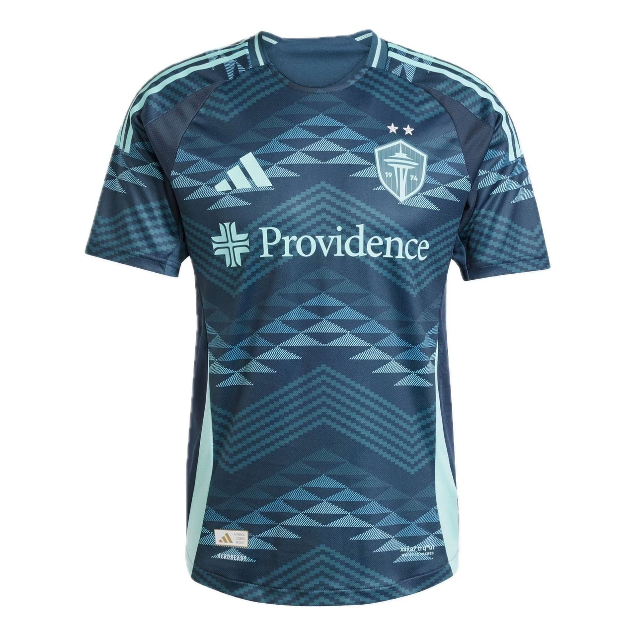 adidas Seattle Sounders FC 25/26 Away Authentic Jersey Asia Sizing 'Blue' IV9909