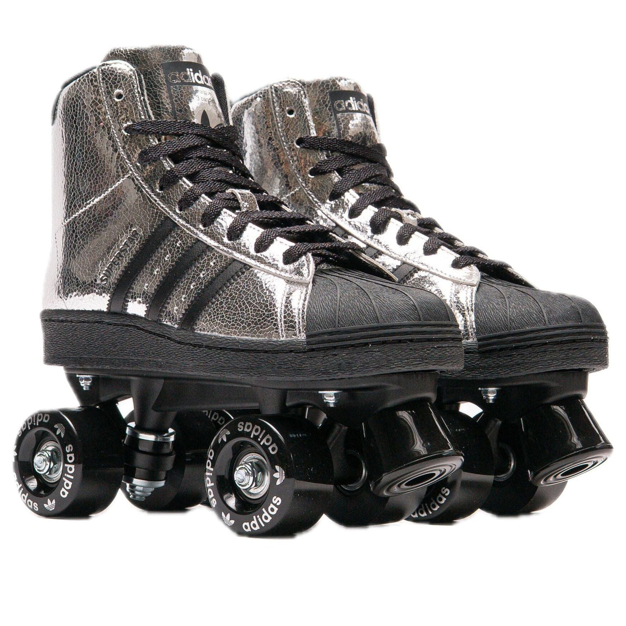 (WMNS) adidas Superstar 82 Skate 'Silver Metallic Black' JH5522