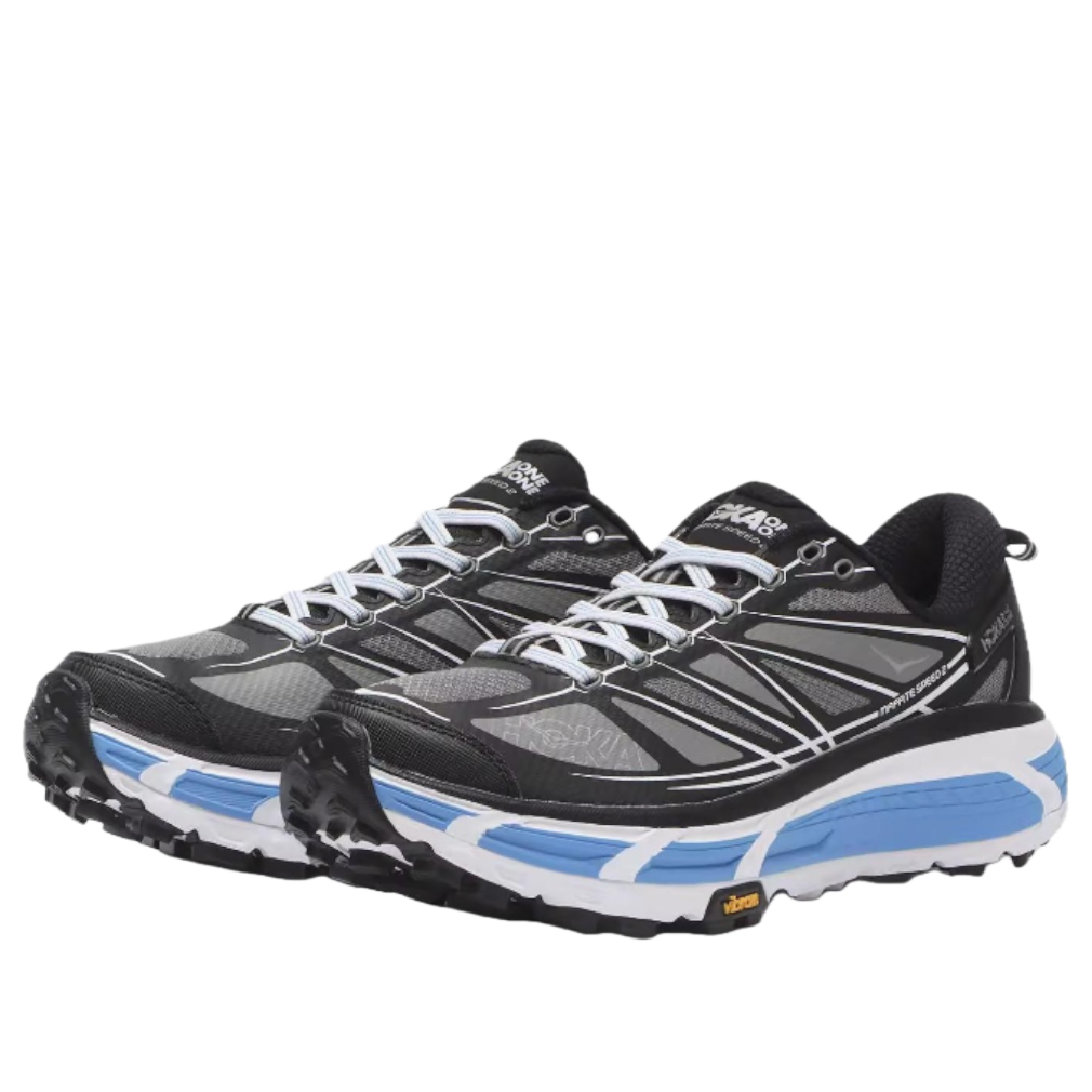 HOKA ONE ONE Mafate Speed 2 'Black Blue' 1126851-BWHT