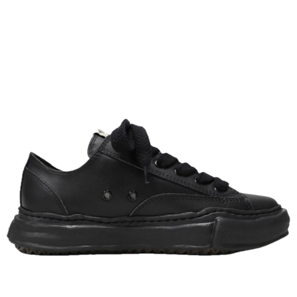 Maison MIHARA YASUHIRO PETERSON Original Sole Leather Low 'All Black' A06FW736-BLACKBLACK