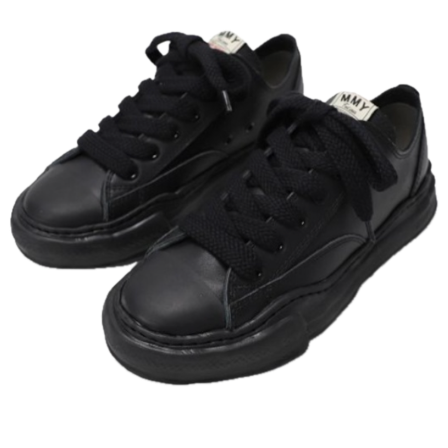 Maison MIHARA YASUHIRO PETERSON Original Sole Leather Low 'All Black' A06FW736-BLACKBLACK