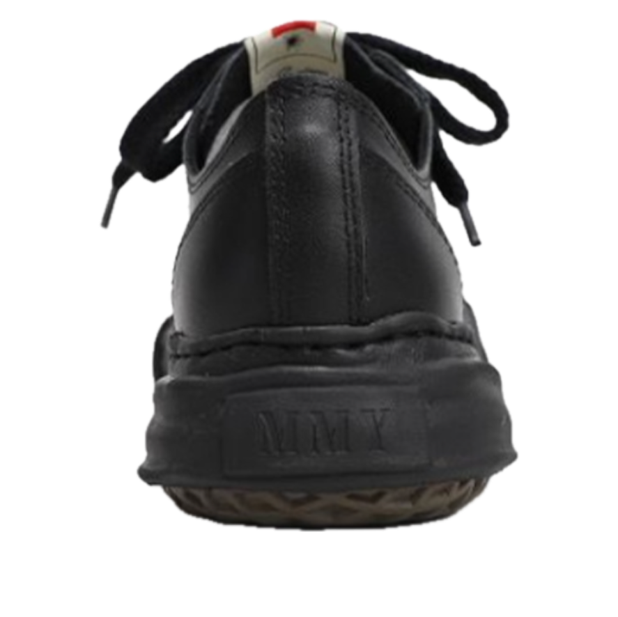 Maison MIHARA YASUHIRO PETERSON Original Sole Leather Low 'All Black' A06FW736-BLACKBLACK