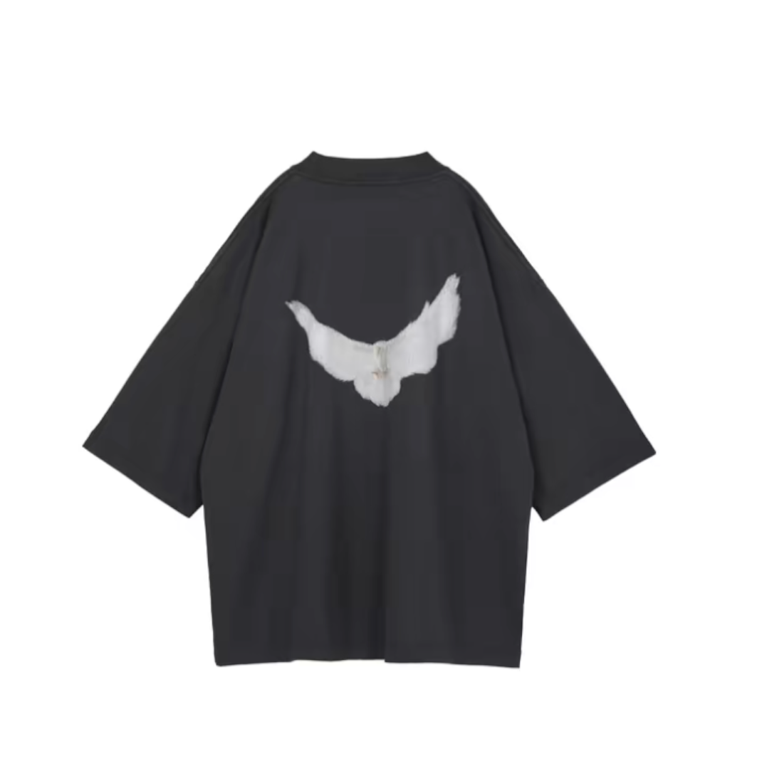 Yeezy Gap Engineered by Balenciaga SS22 Dove 3/4 Sleeve Tee 'Dark Grey' YEEZY-SS22-072