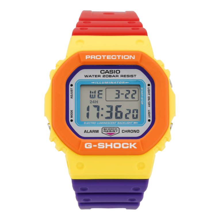 CASIO G-Shock Square 'Yellow' DW-5610DN-9