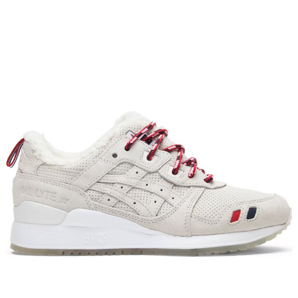 ASICS x Kith x Moncler Gel-Lyte 3 'White Cream' HK729