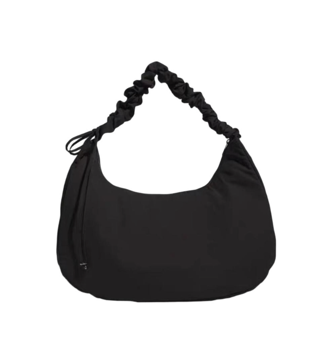 adidas originals Logo Shoulder Bag 'Black' JP0146