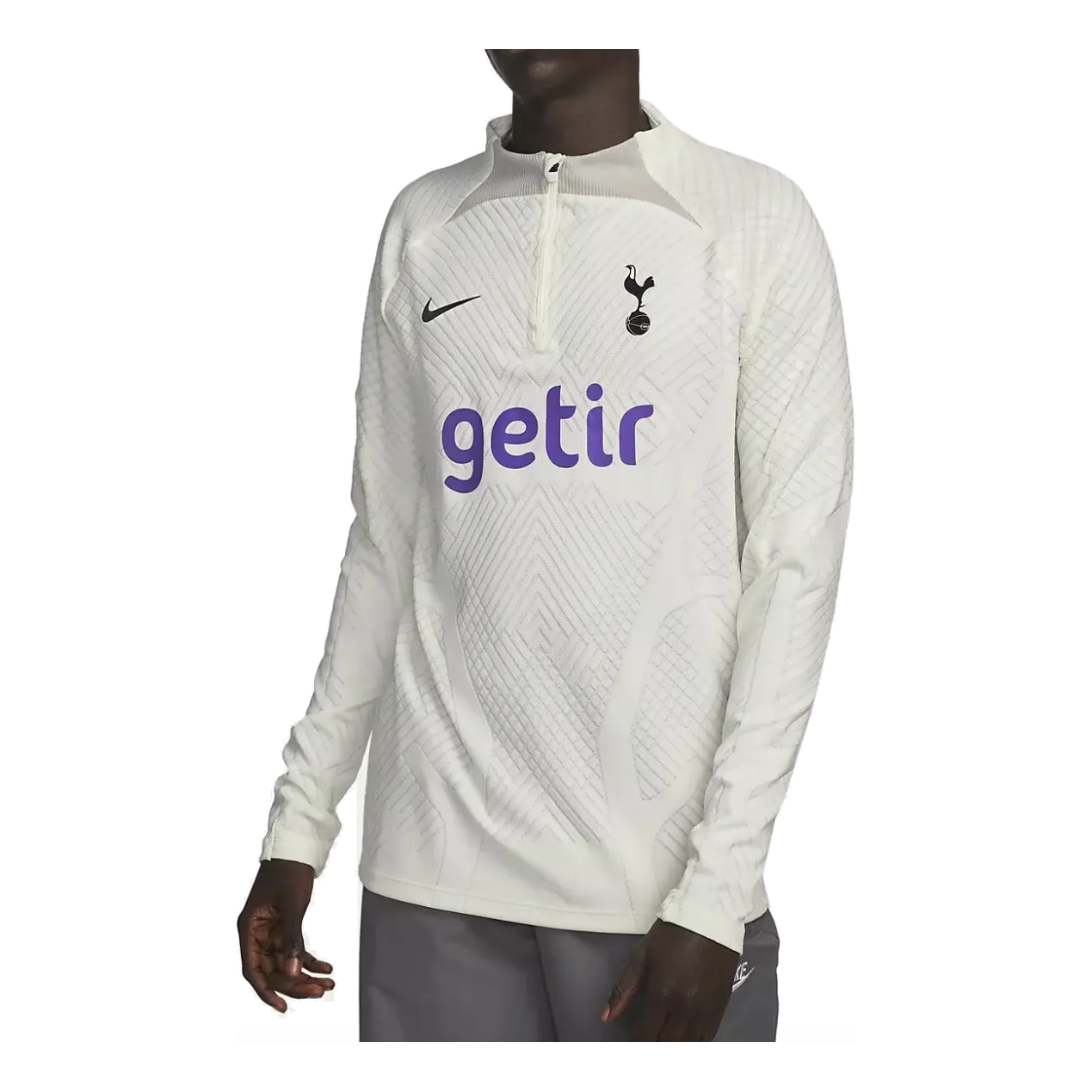Nike Tottenham Dri-fit ADV Elite 1/4 Zip Long Sleeve Strike Drill Top 'Beige' DN2791-133