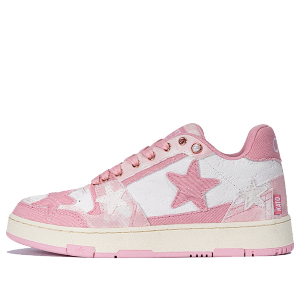 KAALIXTO Skateboarding Mid 'Pink Cloud Stars' KSH221012